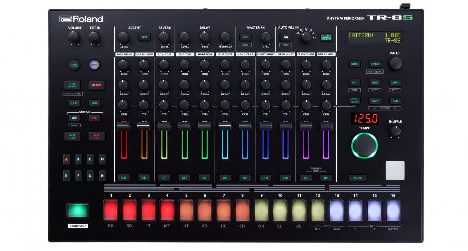 Roland TR-8S Rhythm Performer (TR8S)