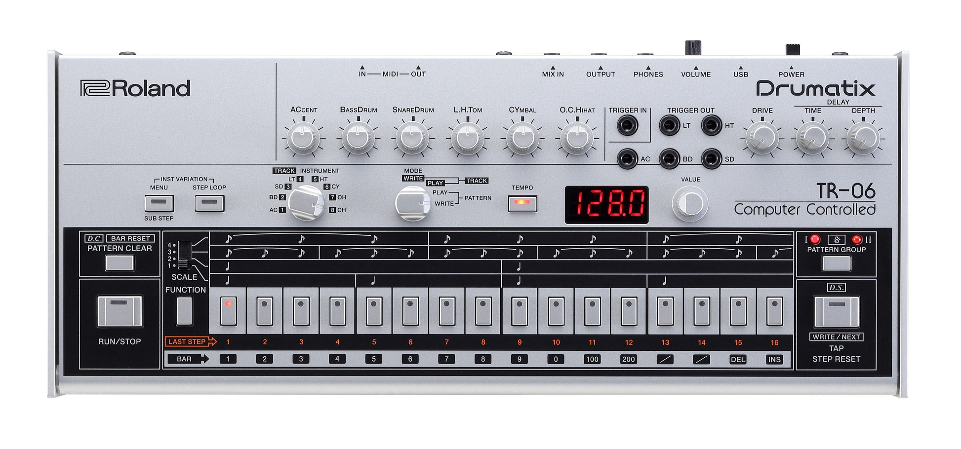 Roland Boutique TR-06 Drumatix Drum Machine (TR06)