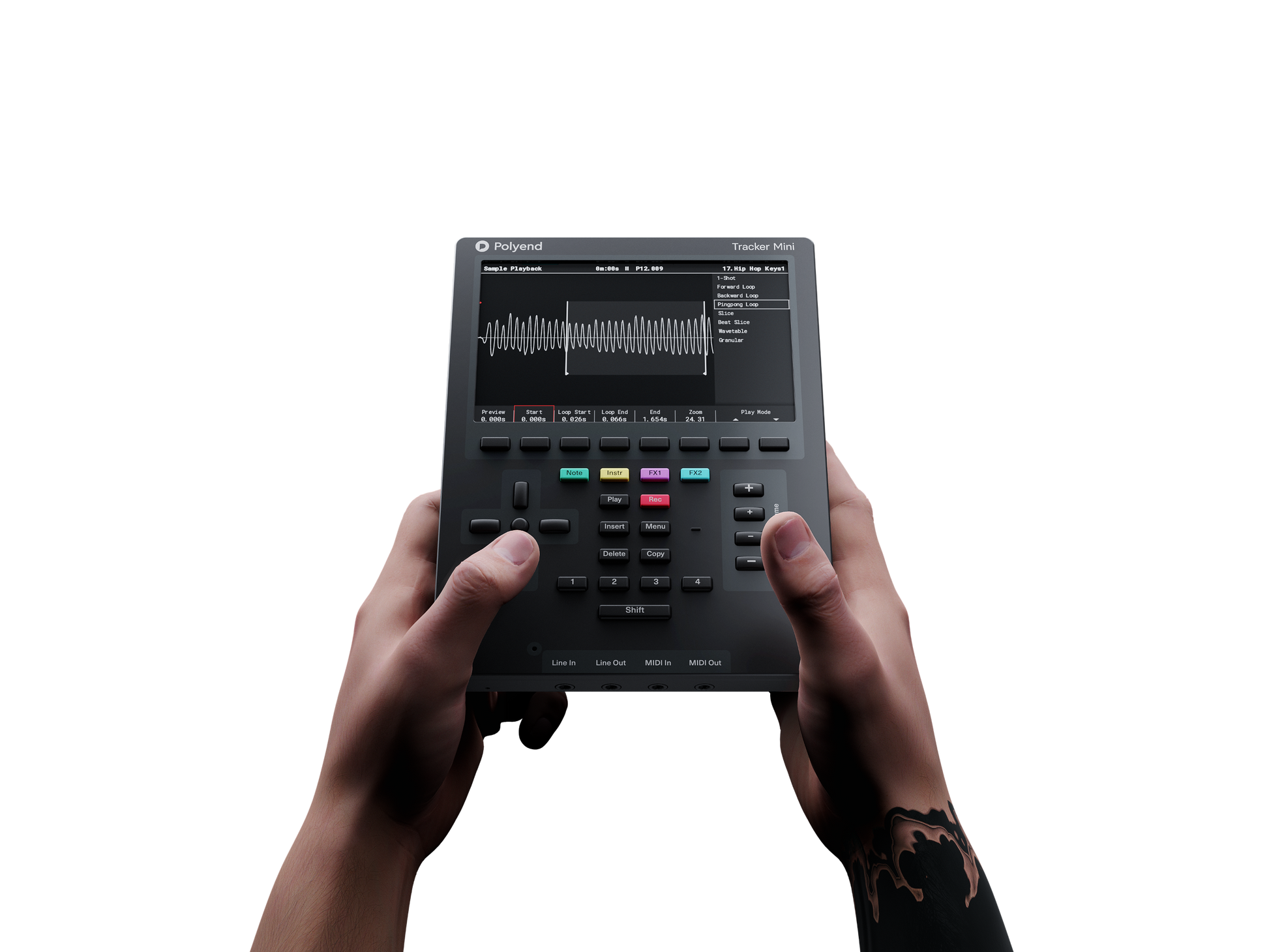 Polyend TRACKER MINI Portable Audio Workstation