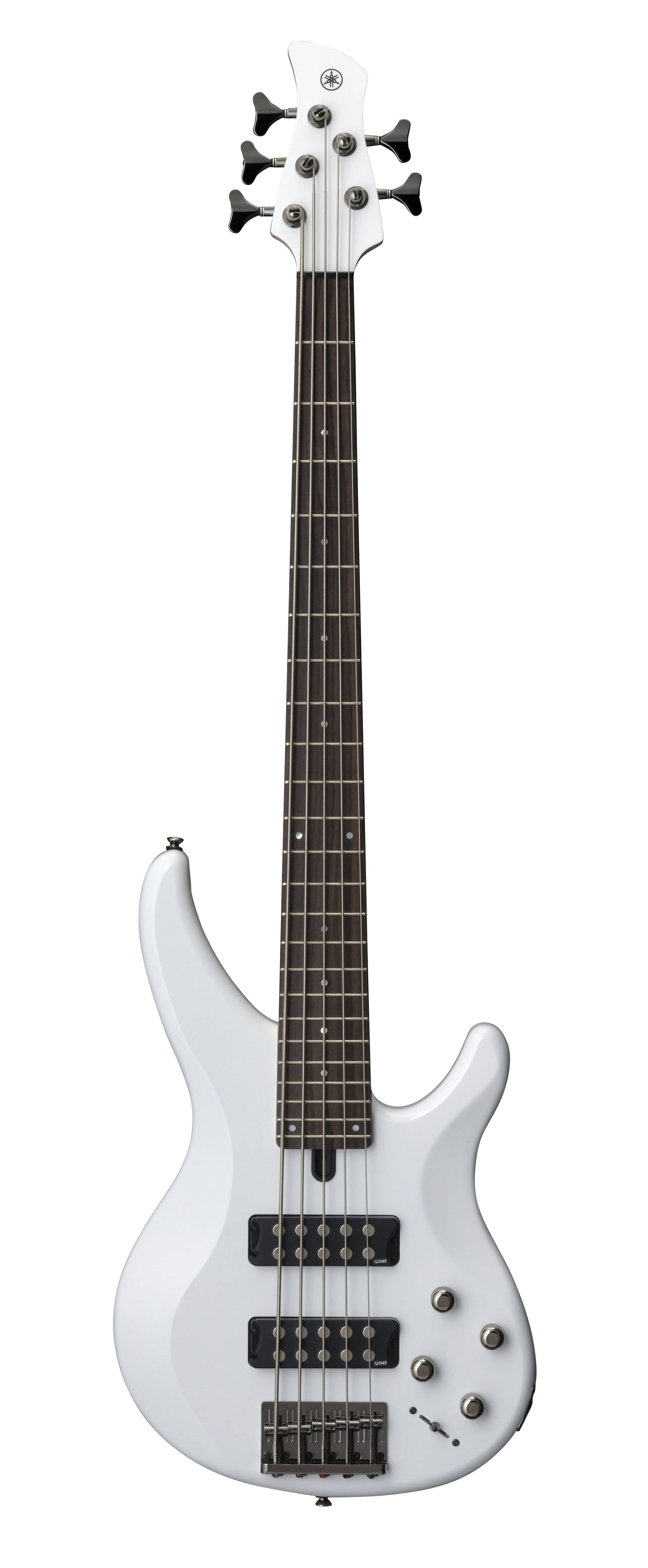 Yamaha TRBX305 5-String Bass Guitar - White
