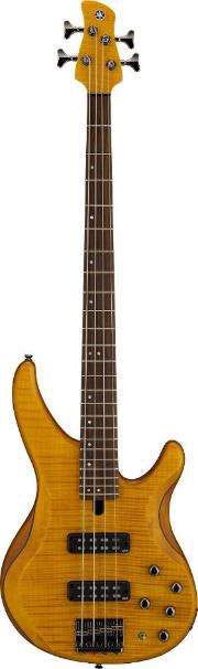 Yamaha TRBX604FM Electric Bass - Amber