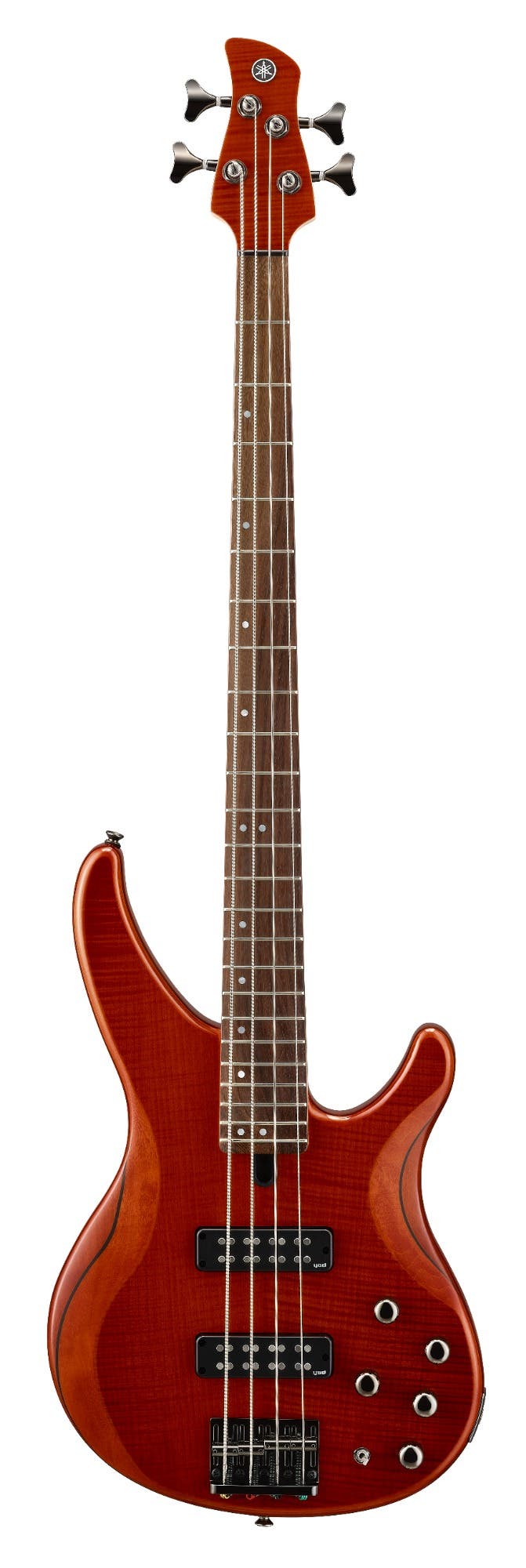 Yamaha TRBX604FM Electric Bass - Caramel Brown