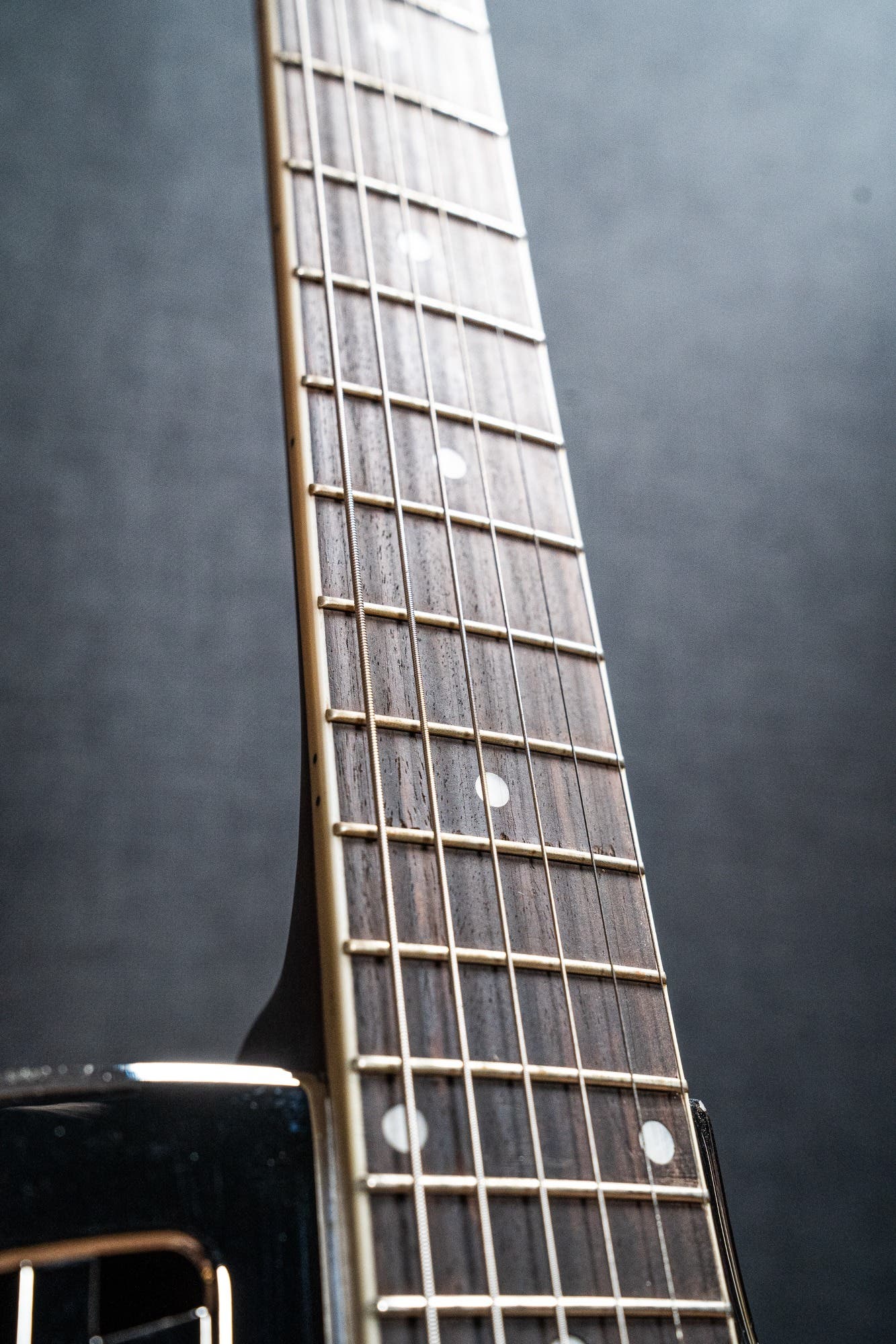 Bourbon Street Tri-Cone Resonator w/Cutaway - Chrysanthemum Etched Pattern (BSR-3C-NC-EN)