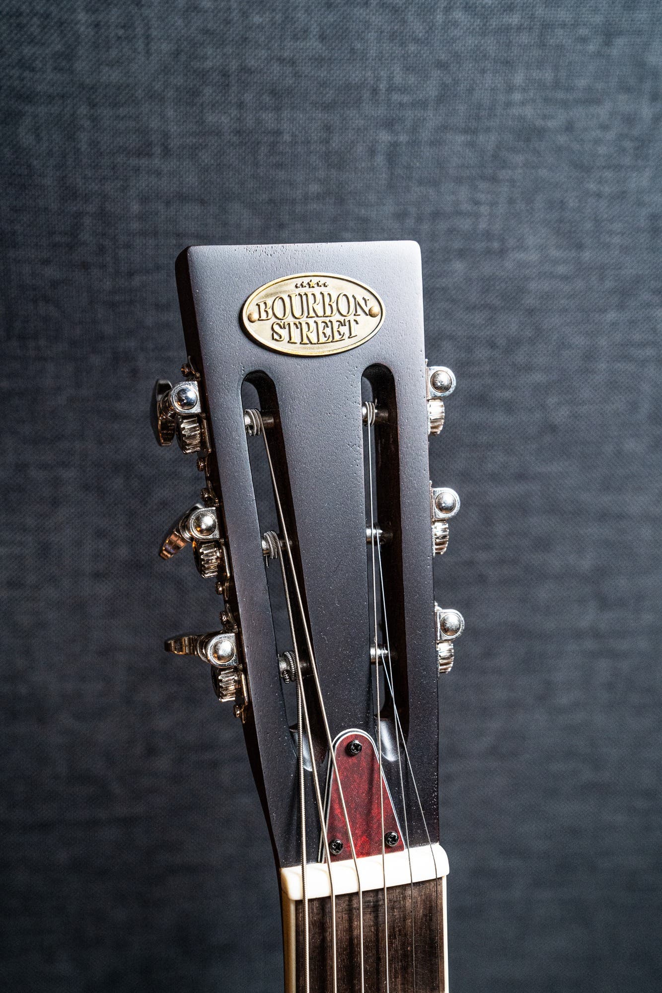 Bourbon Street Tri-Cone Resonator w/Cutaway - Chrysanthemum Etched Pattern (BSR-3C-NC-EN)