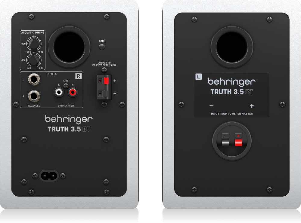 Behringer TRUTH 3.5 BT White Studio Monitors (Pair)