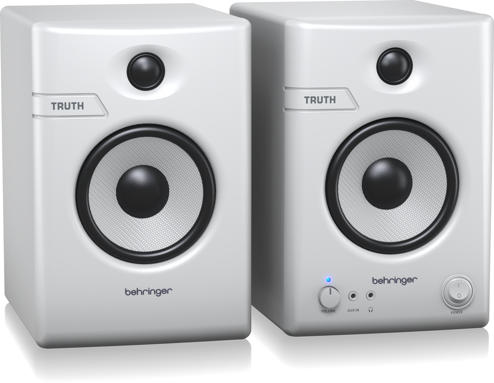 Behringer TRUTH 4.5 BT White Studio Monitors (Pair)