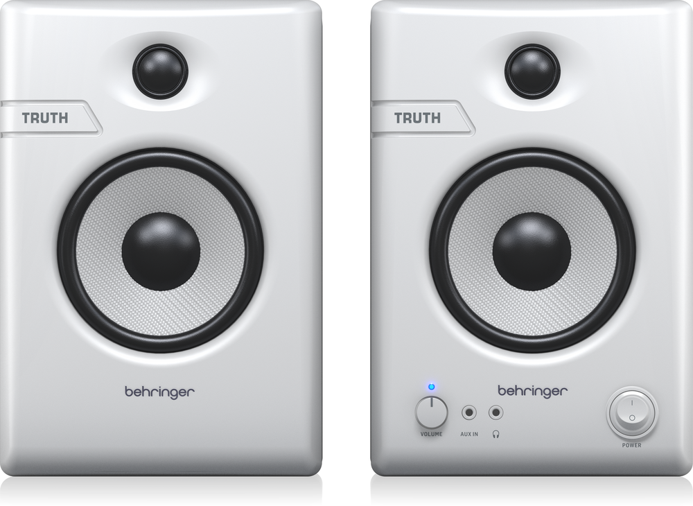 Behringer TRUTH 4.5 BT White Studio Monitors (Pair)