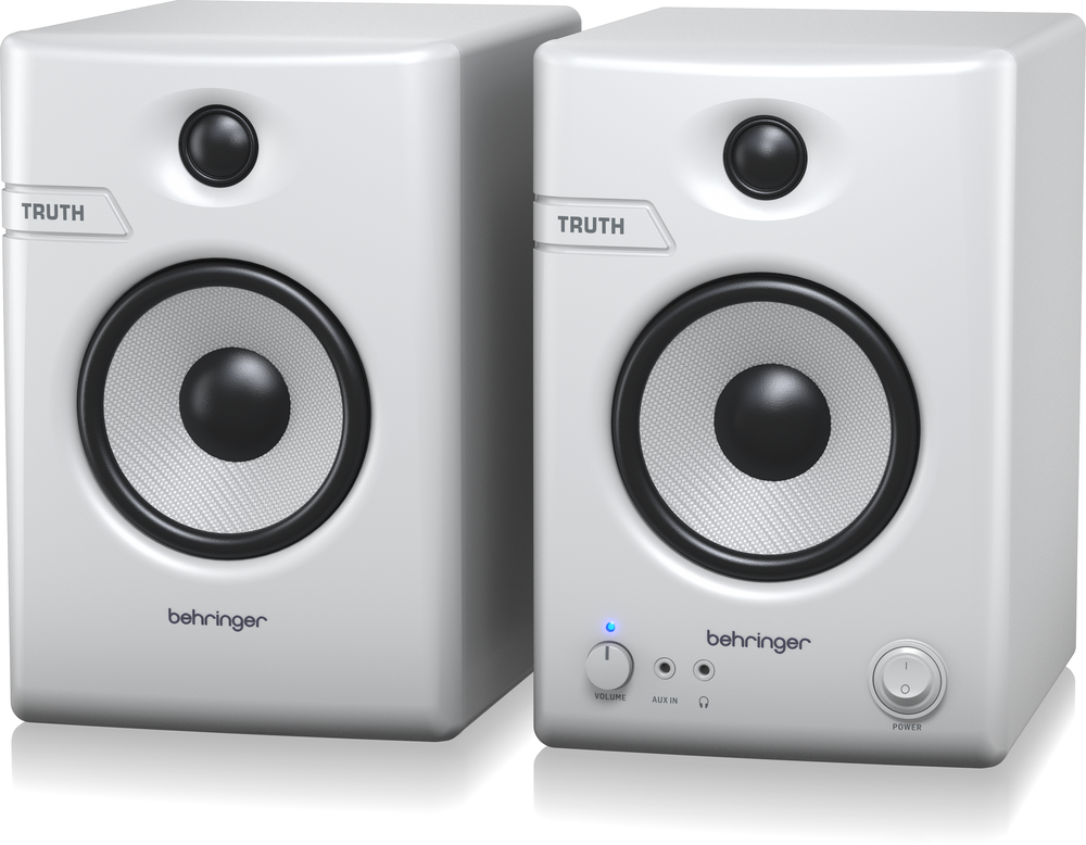 Behringer TRUTH 4.5 BT White Studio Monitors (Pair)