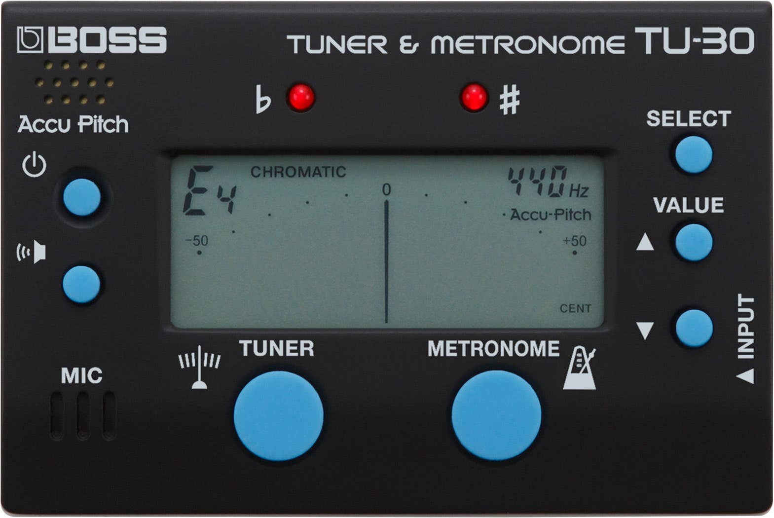 Boss TU-30 Tuner & Metronome (TU30)