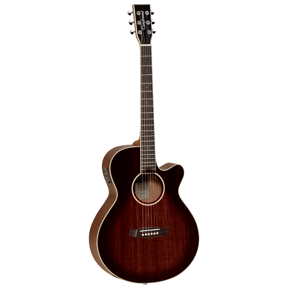 Tanglewood TW4AVB Winterleaf Acoustic Electric Guitar - Antique Vintage Burst