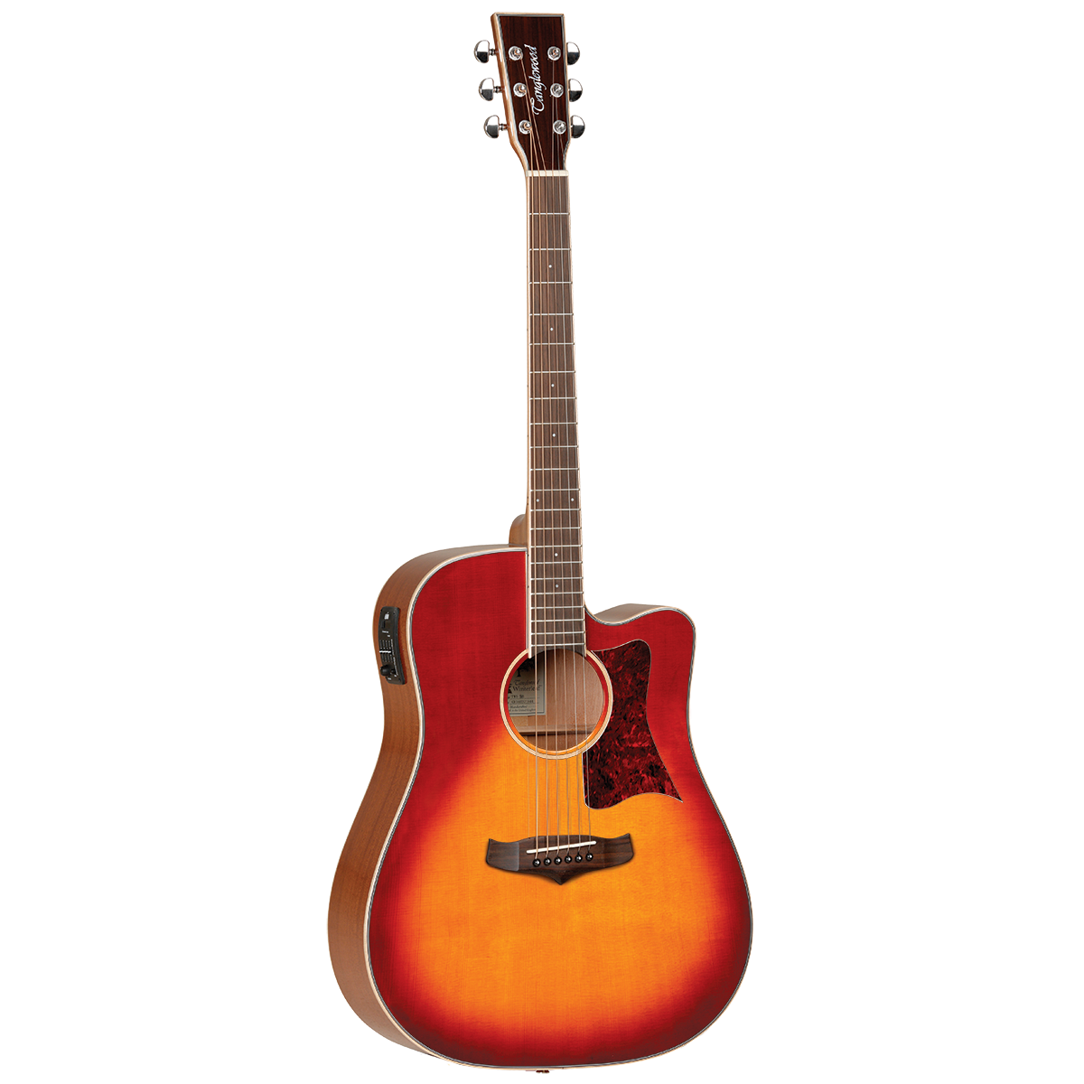 Tanglewood TW5SB Winterleaf Dreadnought Acoustic Electric Guitar - Sunburst Gloss