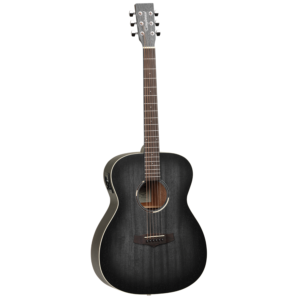Tanglewood TWBBOE Blackbird Orchestral Acoustic Electric Guitar - Smokestack Satin