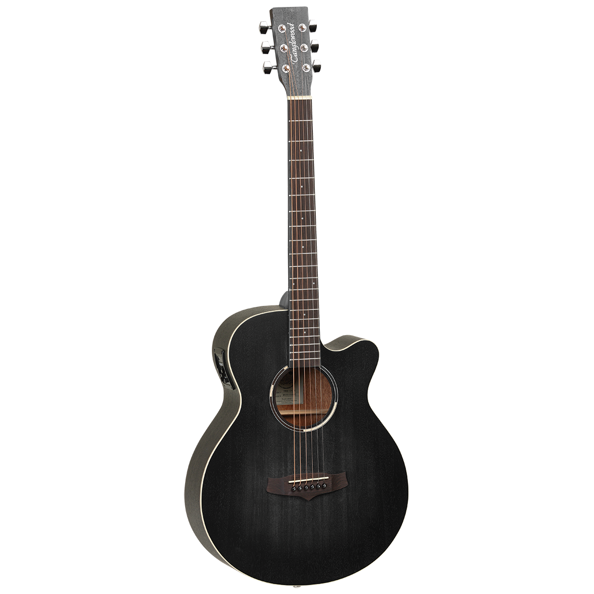 Tanglewood TWBBSFCE Blackbird Superfolk Acoustic Electric Guitar - Smokestack Satin