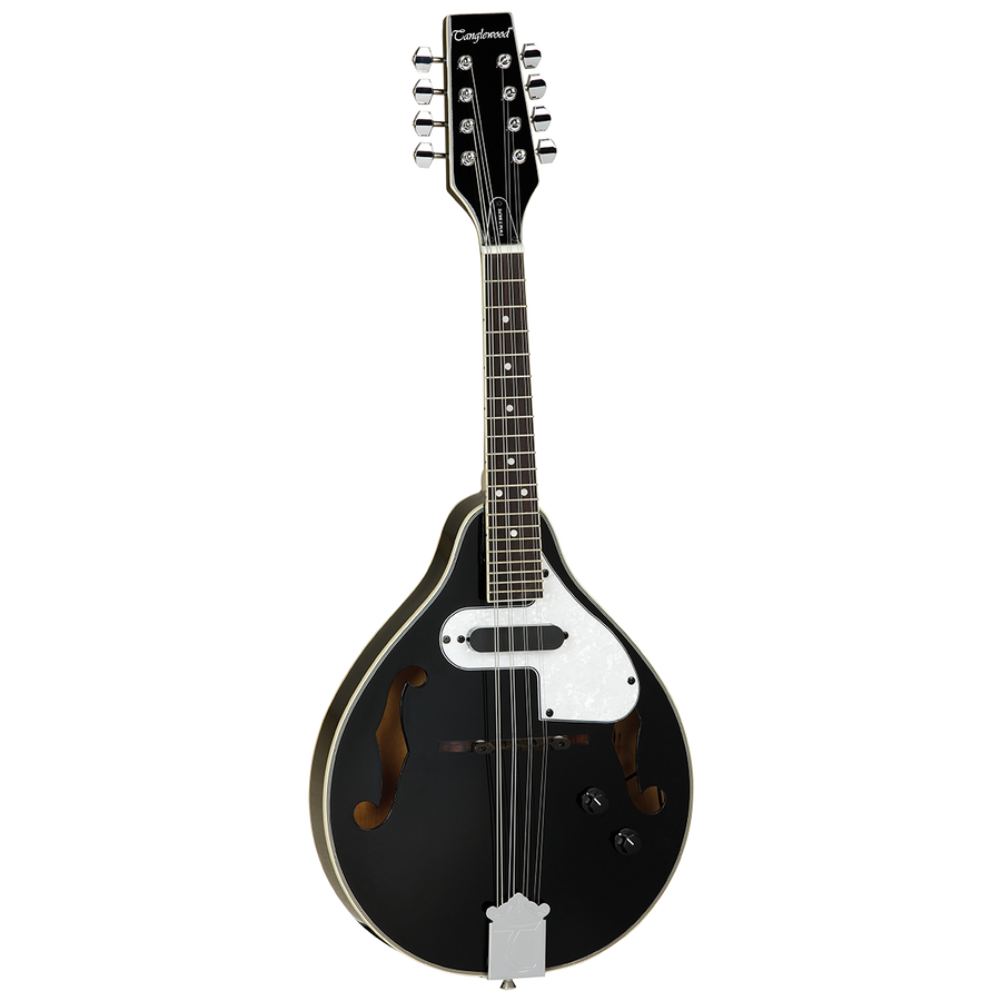 Tanglewood TWMTBKPE Union Series Mandolin w/Pickup - Black