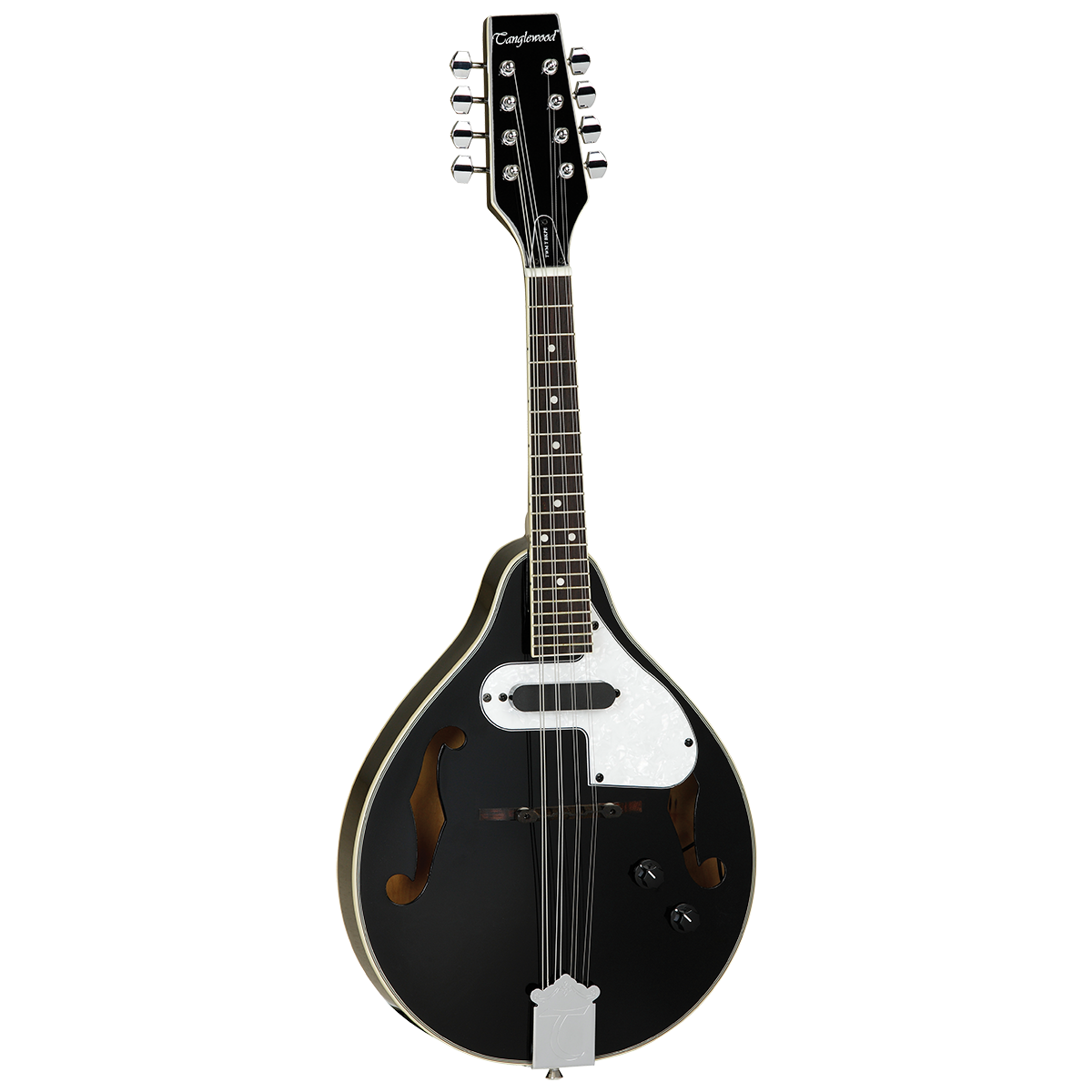 Tanglewood TWMTBKPE Union Series Mandolin w/Pickup - Black