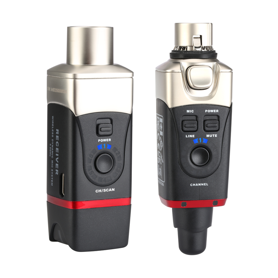 Xvive U35 Microphone and Speaker Wireless System 5.8Ghz
