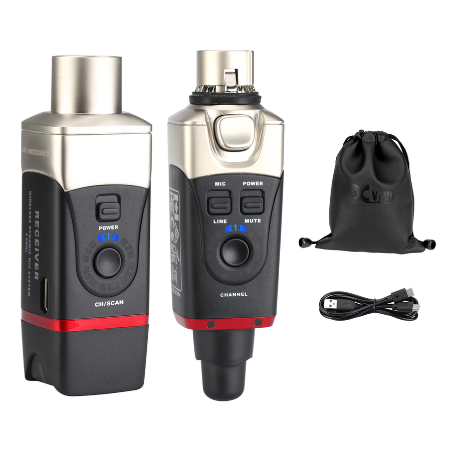 Xvive U35 Microphone and Speaker Wireless System 5.8Ghz