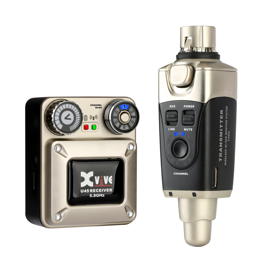 Xvive U45 In Ear Monitor System 5.8Ghz