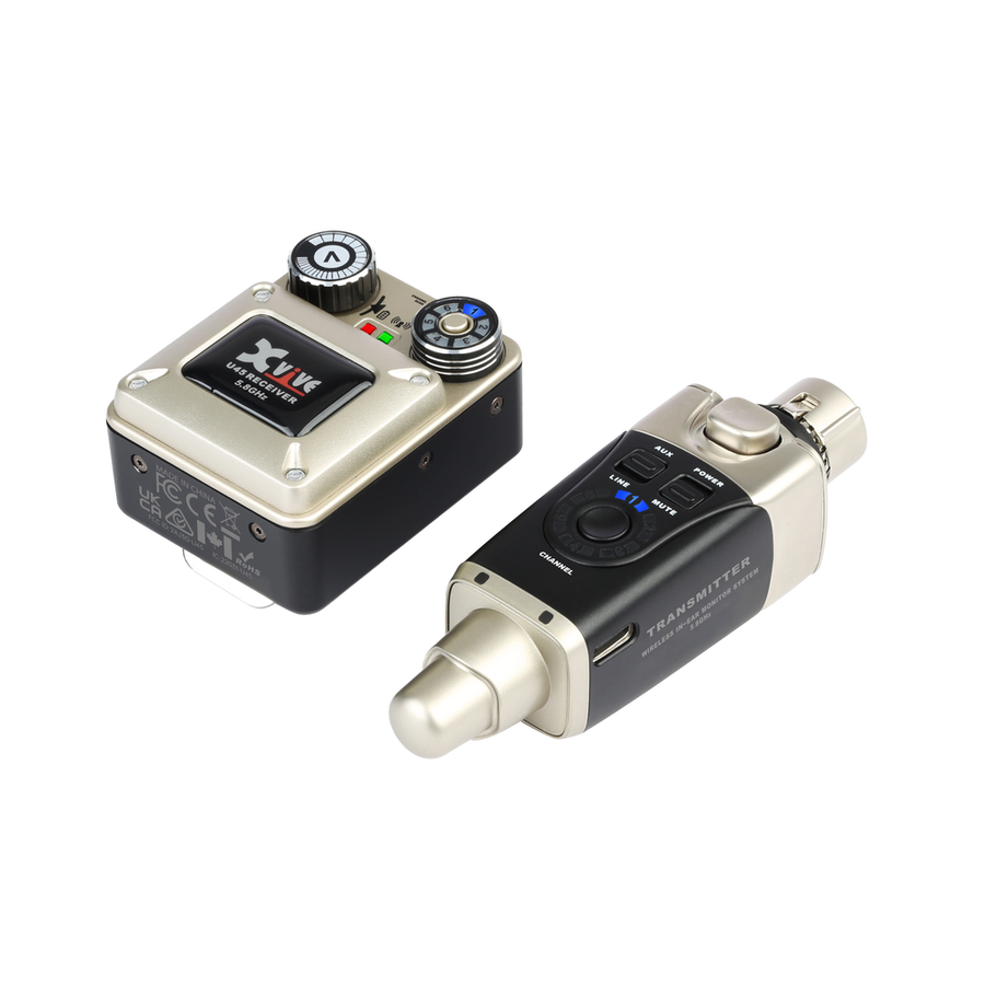 Xvive U45 In Ear Monitor System 5.8Ghz