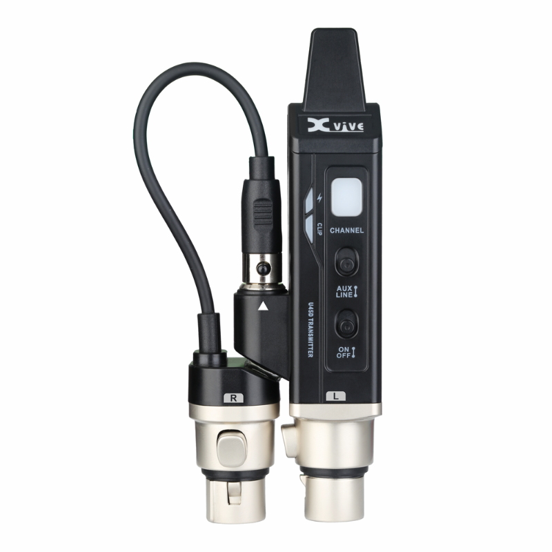 Xvive U45D 5.8GHZ Stereo Wireless In-Ear Monitor System w/Case