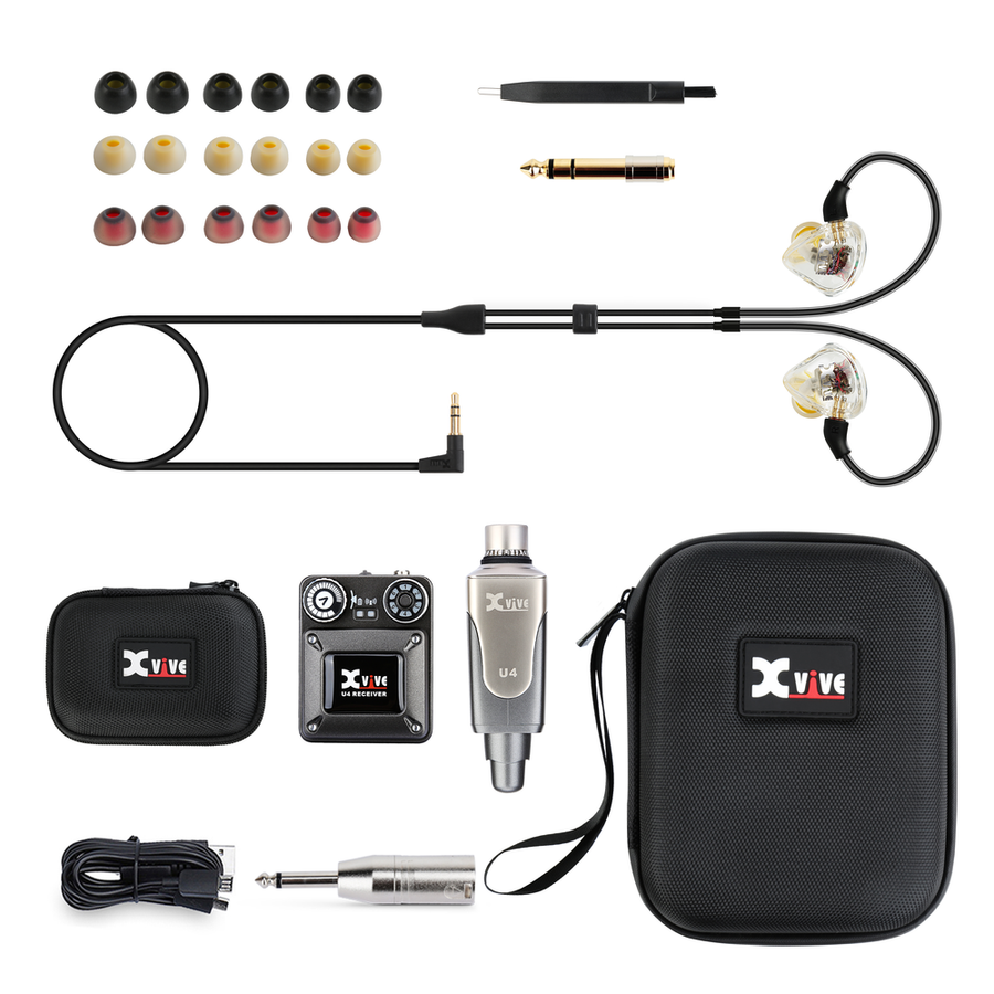 XVive U4T9 Wireless In-Ear Monitor System