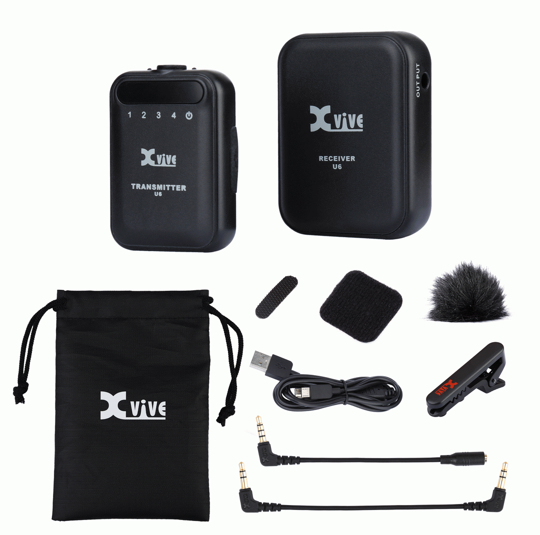 XVIVE U6 Compact Wireless Microphone System