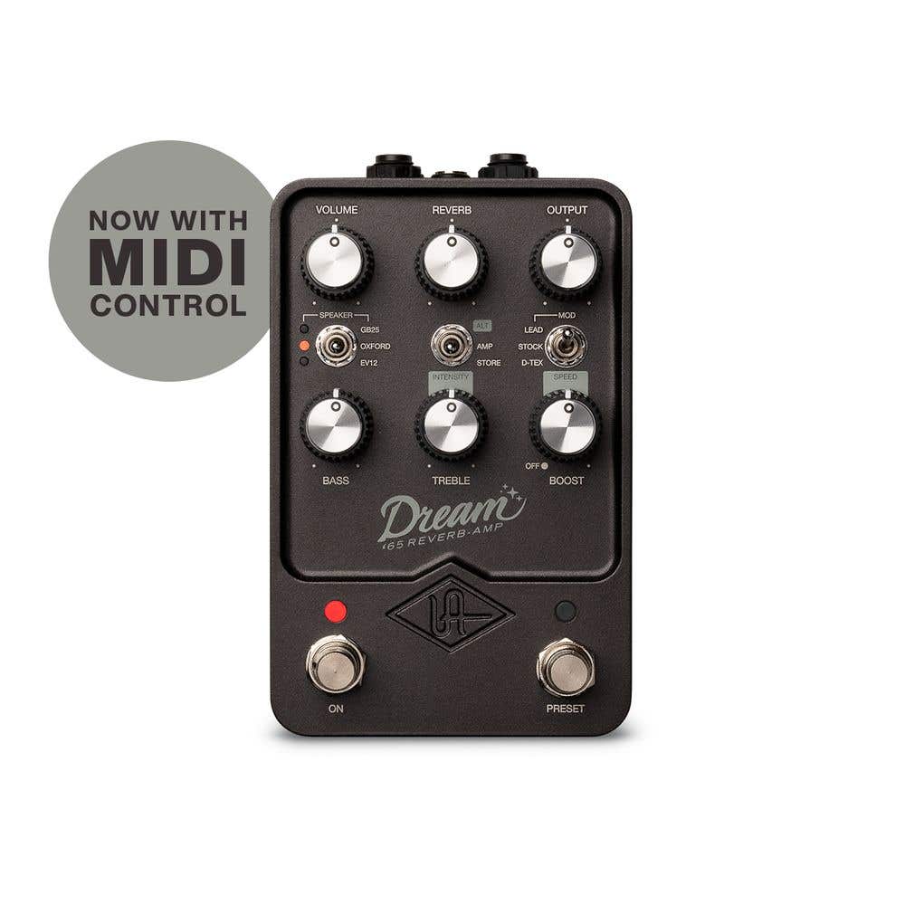 Universal Audio UAFX Dream '65 Reverb Amp Emulator Pedal
