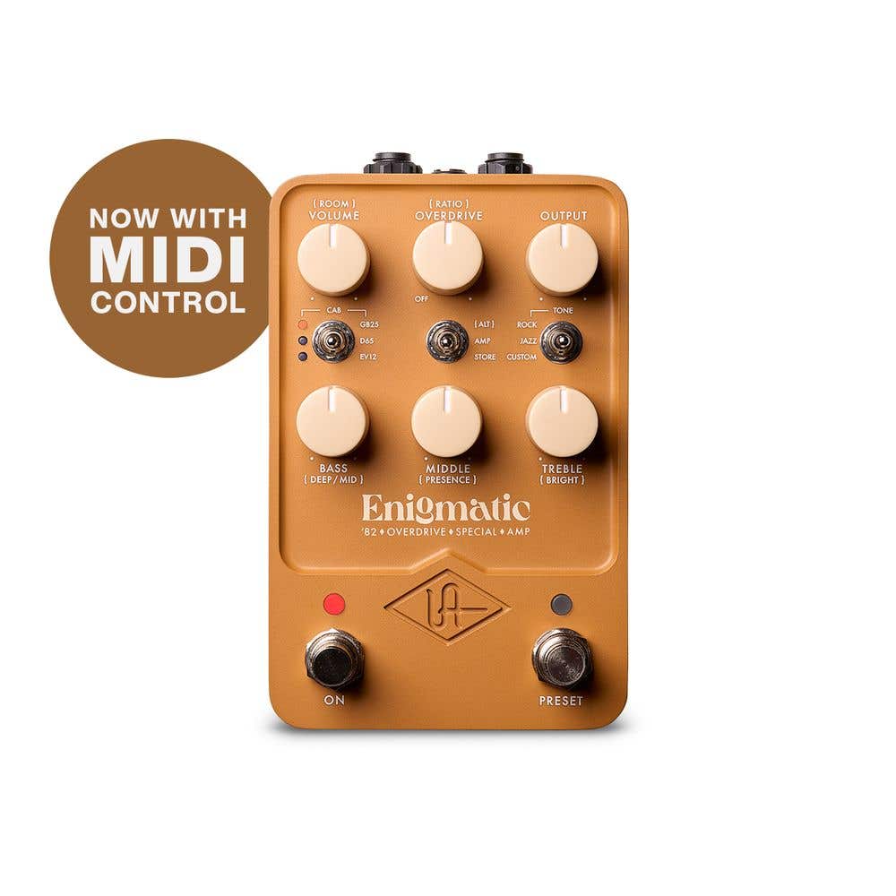Universal Audio UAFX Enigmatic '82 Overdrive Special Amp Pedal