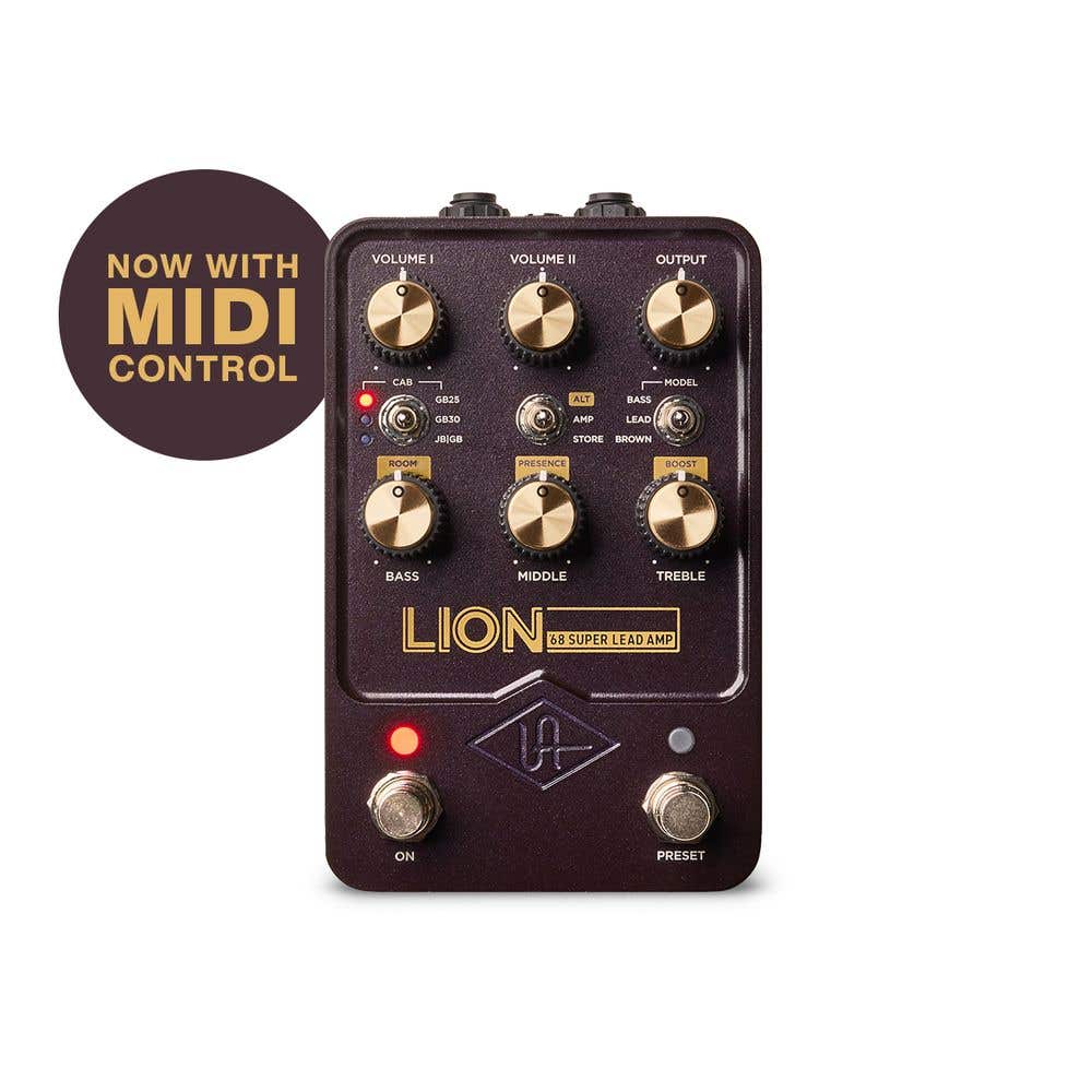 Universal Audio UAFX Lion 68 Super Lead Amp Emulator Pedal