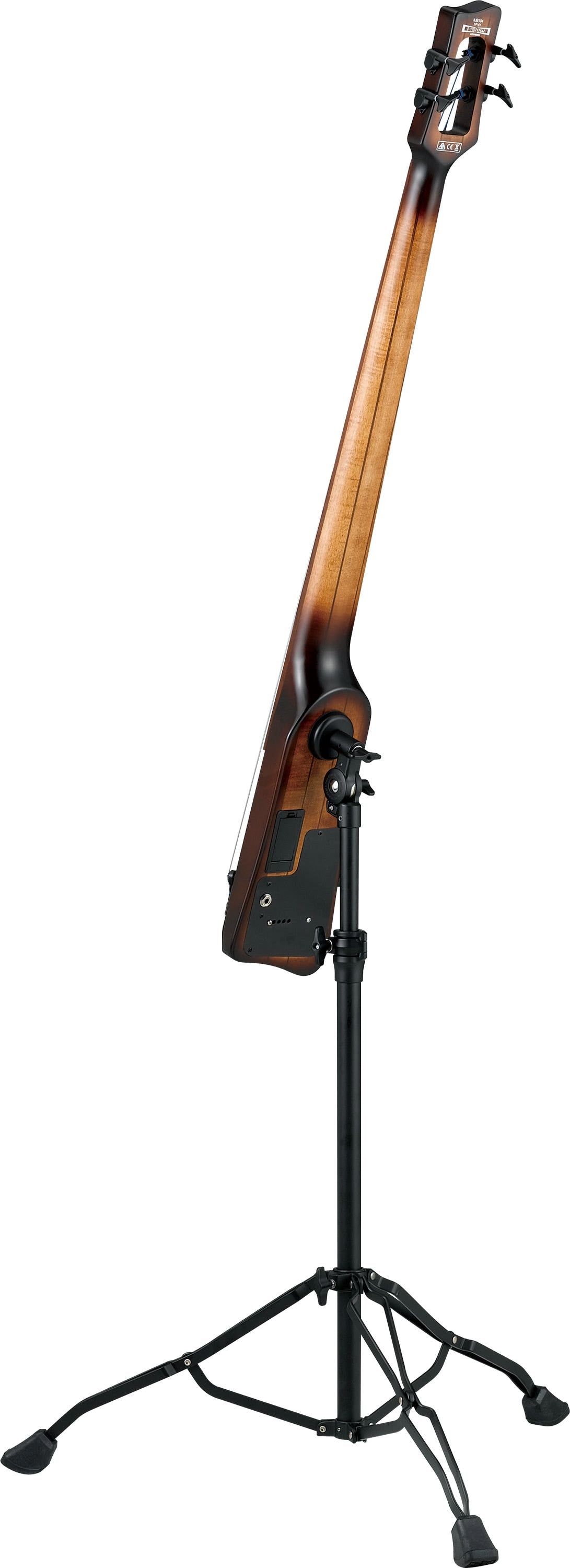 Ibanez UB804 MOB Fretless Standing Bass w/Stand - Mahogany Oil Burst