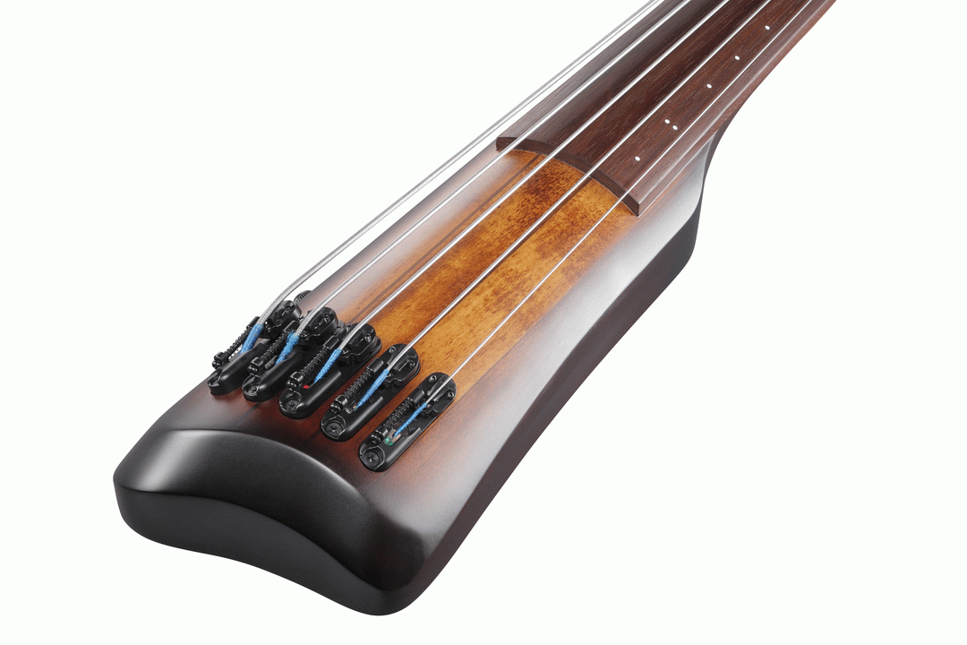 Ibanez UB805 5 String Upright Bass - Mahogany Oil Burst