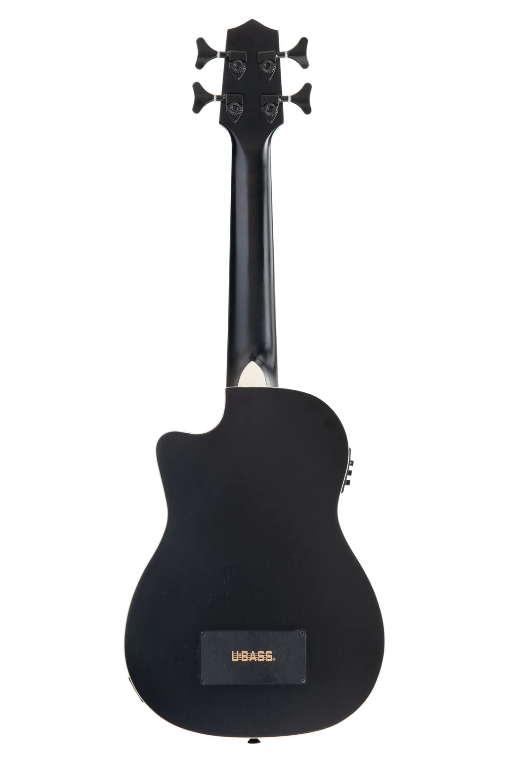 Kala U-Bass Journeyman Acoustic Electric Ukulele Bass - Black