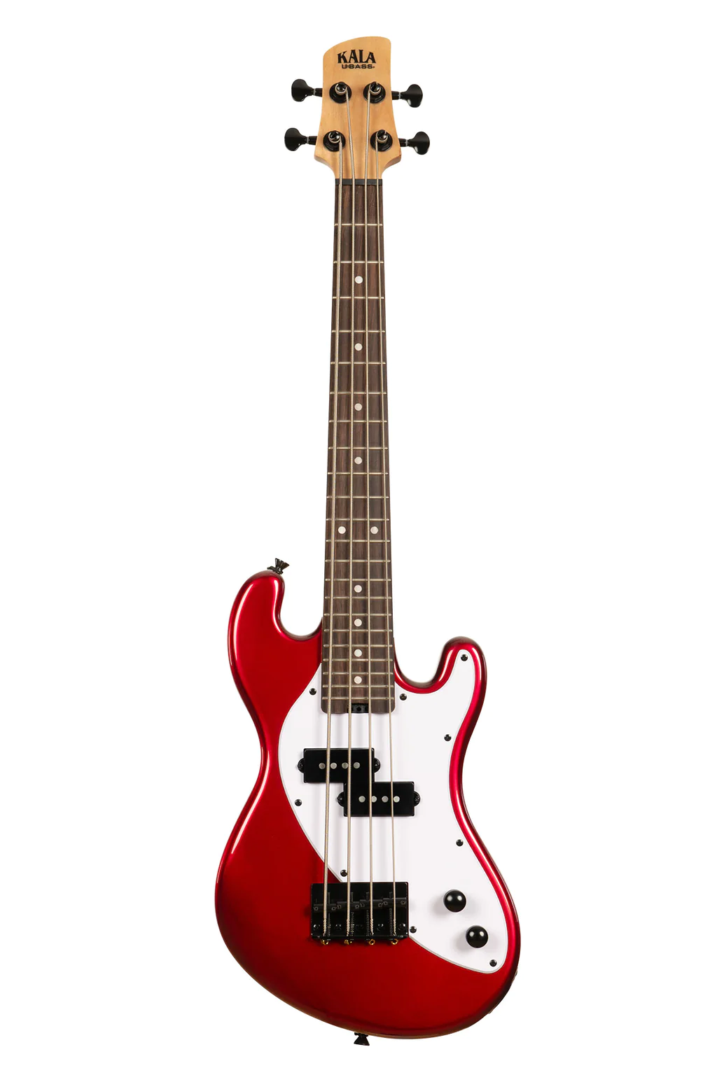 Kala UBASS-SB-RD-FS Solid Body U-Bass - Red