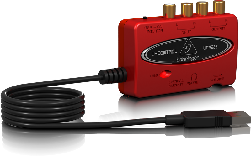 BEHRINGER U-CONTROL UCA222 INTERFACE