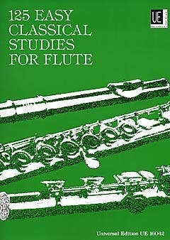 125 EASY CLASSICAL STUDIES FOR FLUTE - VESTER (UNIVERSAL)