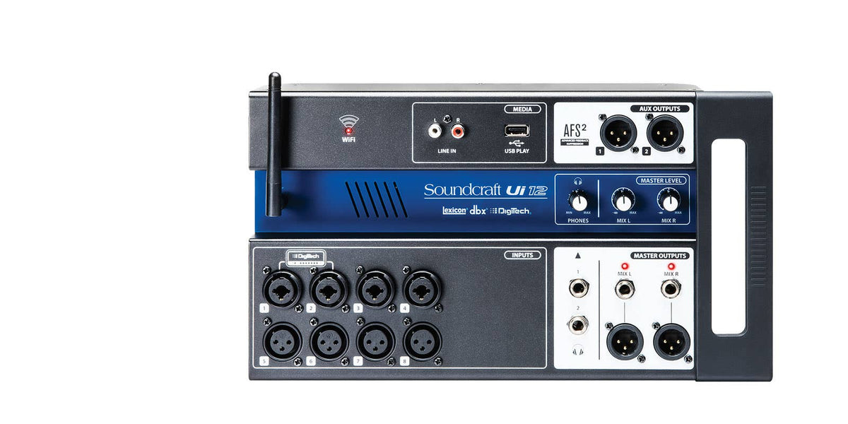 Soundcraft UI12 12-input Remote-Controlled Digital Mixer