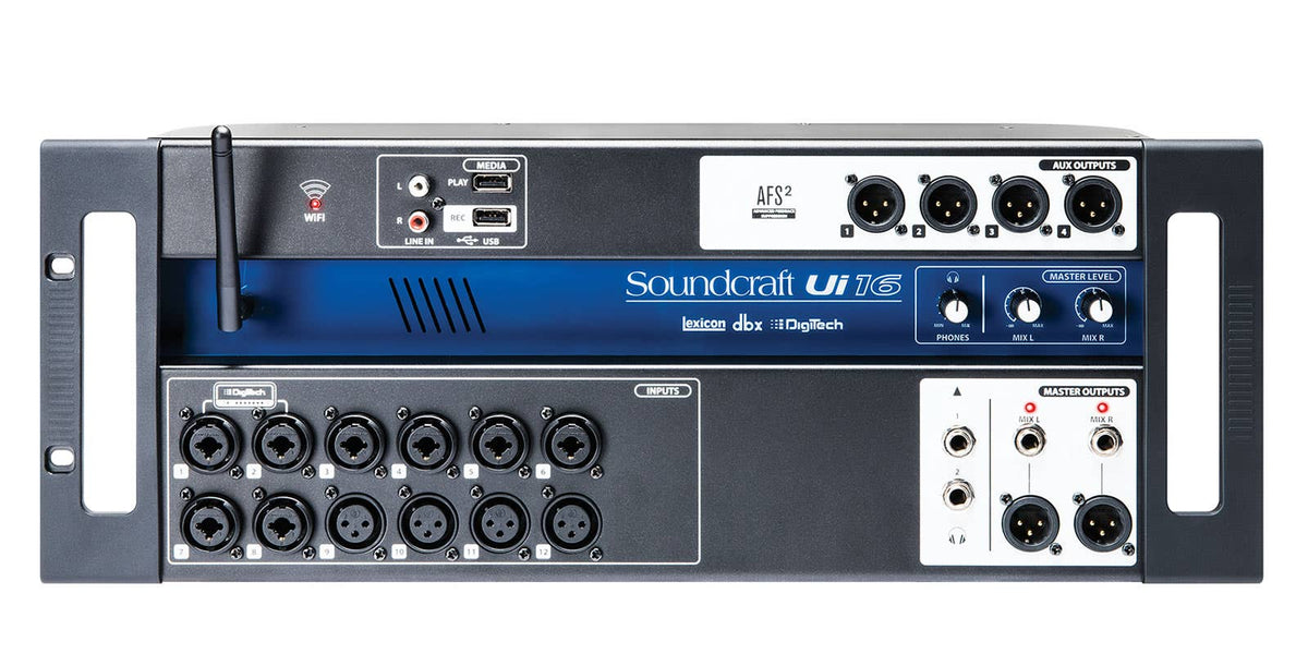 Soundcraft UI16 16-input Remote-Controlled Digital Mixer