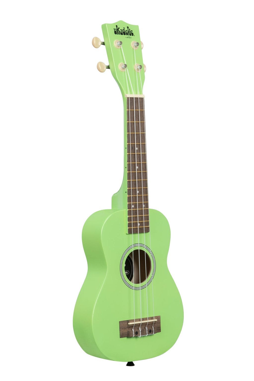Kala Ukadelic Soprano Ukulele - Grasshopper