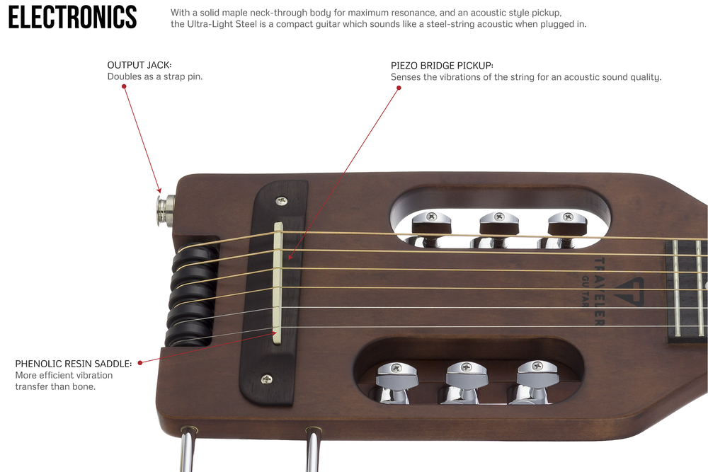 Traveler Guitar Ultra-Light Acoustic Guitar - Mahogany