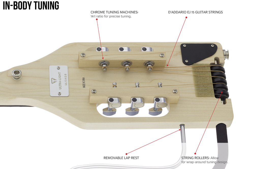 Traveler Guitar Ultra-Light Acoustic Guitar - Maple