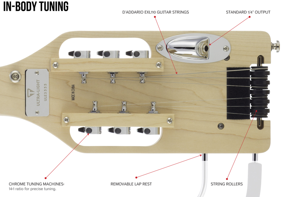 Traveler Guitar Ultra-Light Electric Guitar - Maple