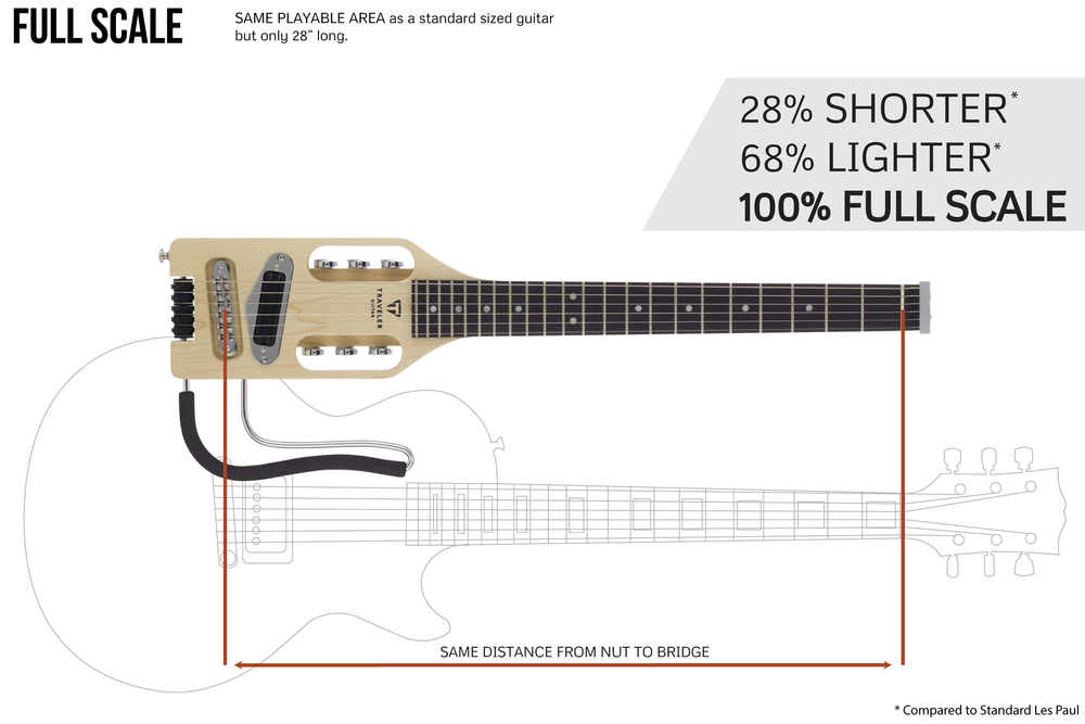 Traveler Guitar Ultra-Light Electric Guitar - Maple