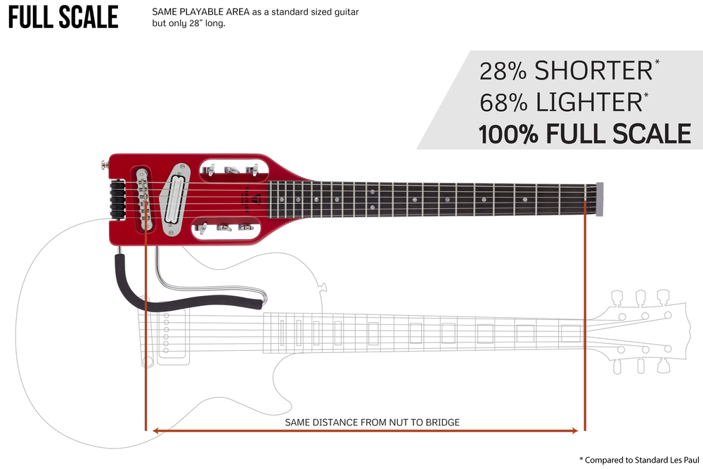 Traveler Guitar Ultra-Light Electric Guitar - Torino Red