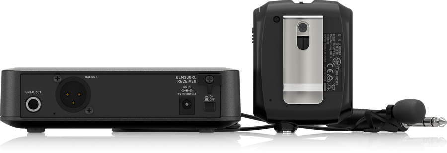 Behringer ULM300LAV Digital Wireless System w/Lavalier Microphone