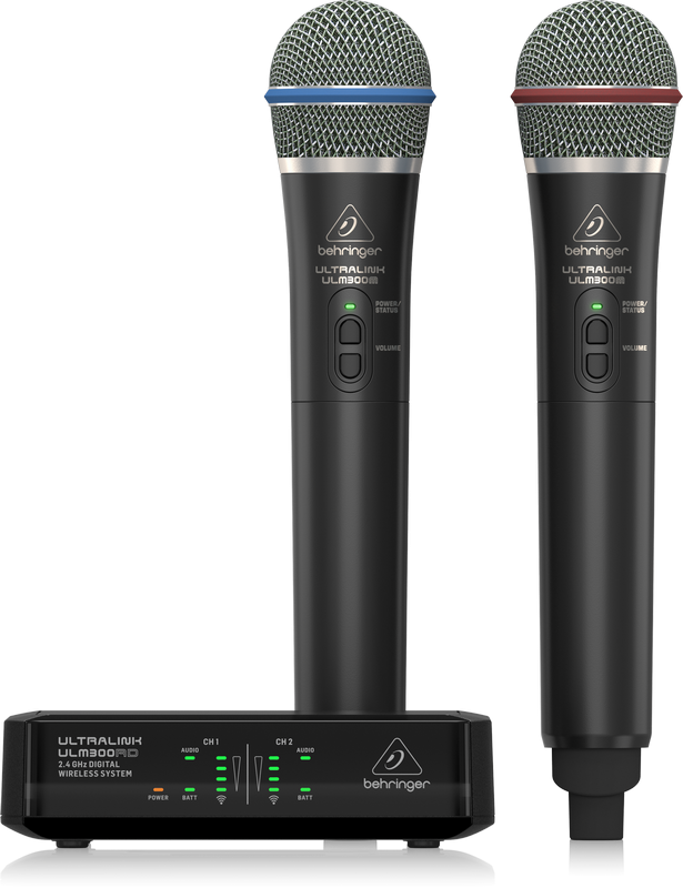 Behringer ULM302 2.4 GHZ Dual Wireless Mic System