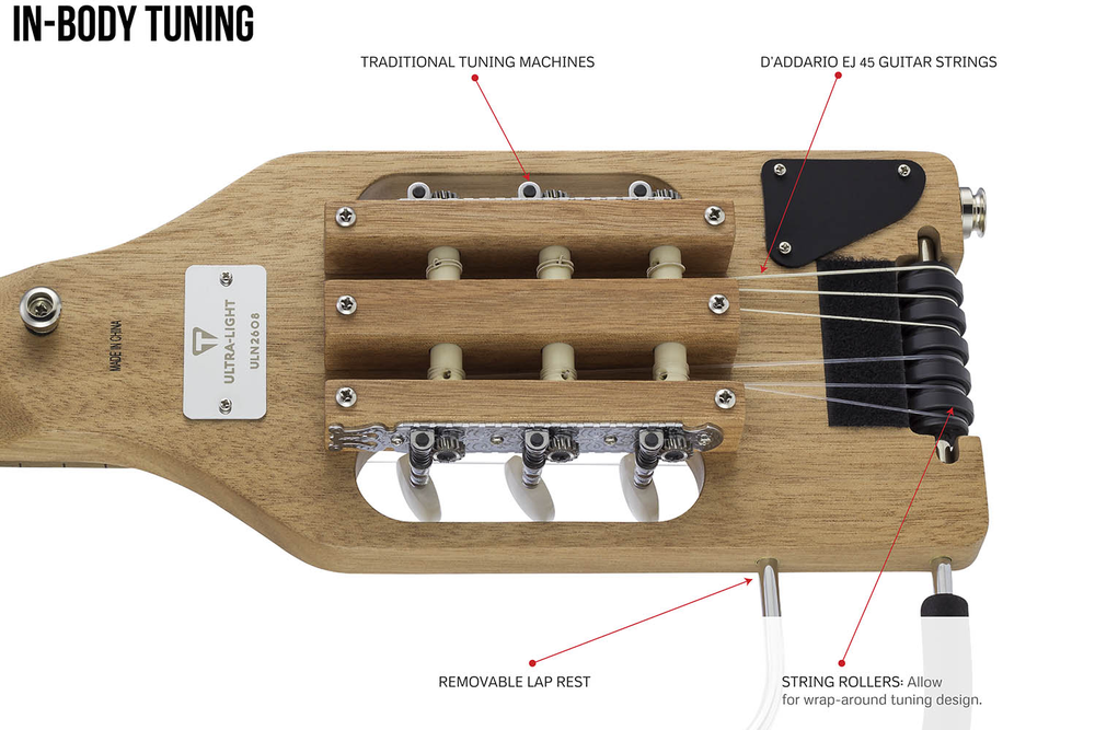 Traveler Guitar Ultra-Light Nylon Guitar - Mahogany