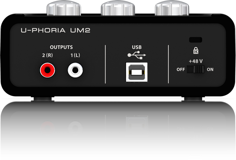 Behringer U-Phoria UM2 USB Audio Interface