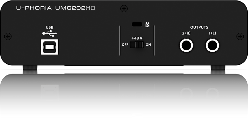 Behringer U-Phoria UMC202HD USB Audio Interface