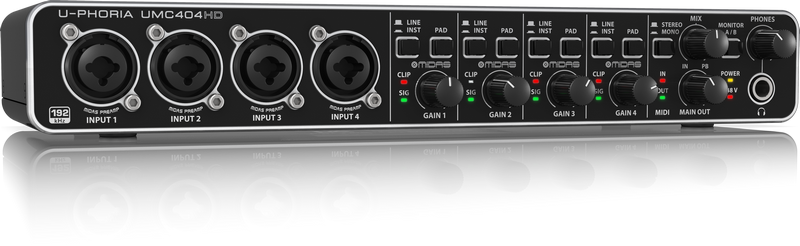 BEHRINGER U-PHORIA UMC404HD INTERFACE