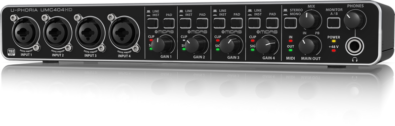 Behringer U-Phoria UMC404HD USB Audio Interface
